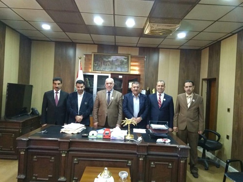 زيارة مدير اعدادية الدراسات الإسلامية